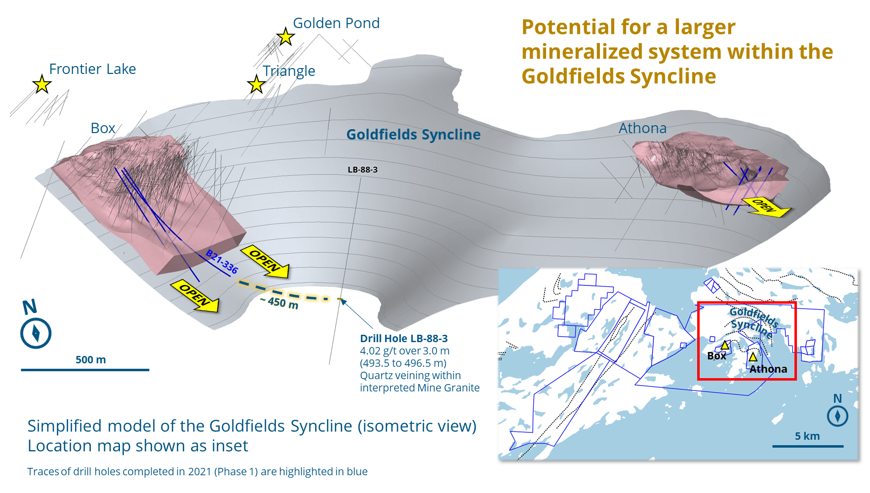Intersects 8.00 g/t Gold Over 12 Metres In Initial StepOut Holes at