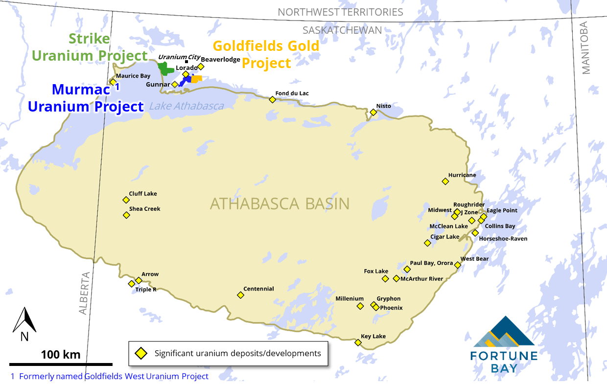 Fortune Bay Corp Murmac Uranium Project Fortune Bay Corp