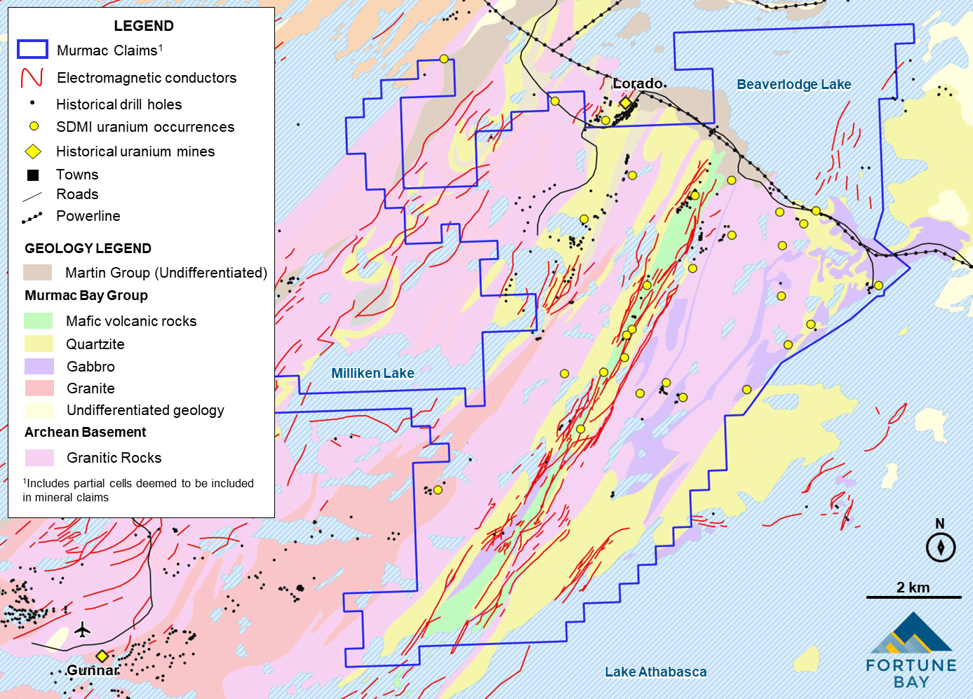 Fortune Bay Corp Murmac Uranium Project Fortune Bay Corp