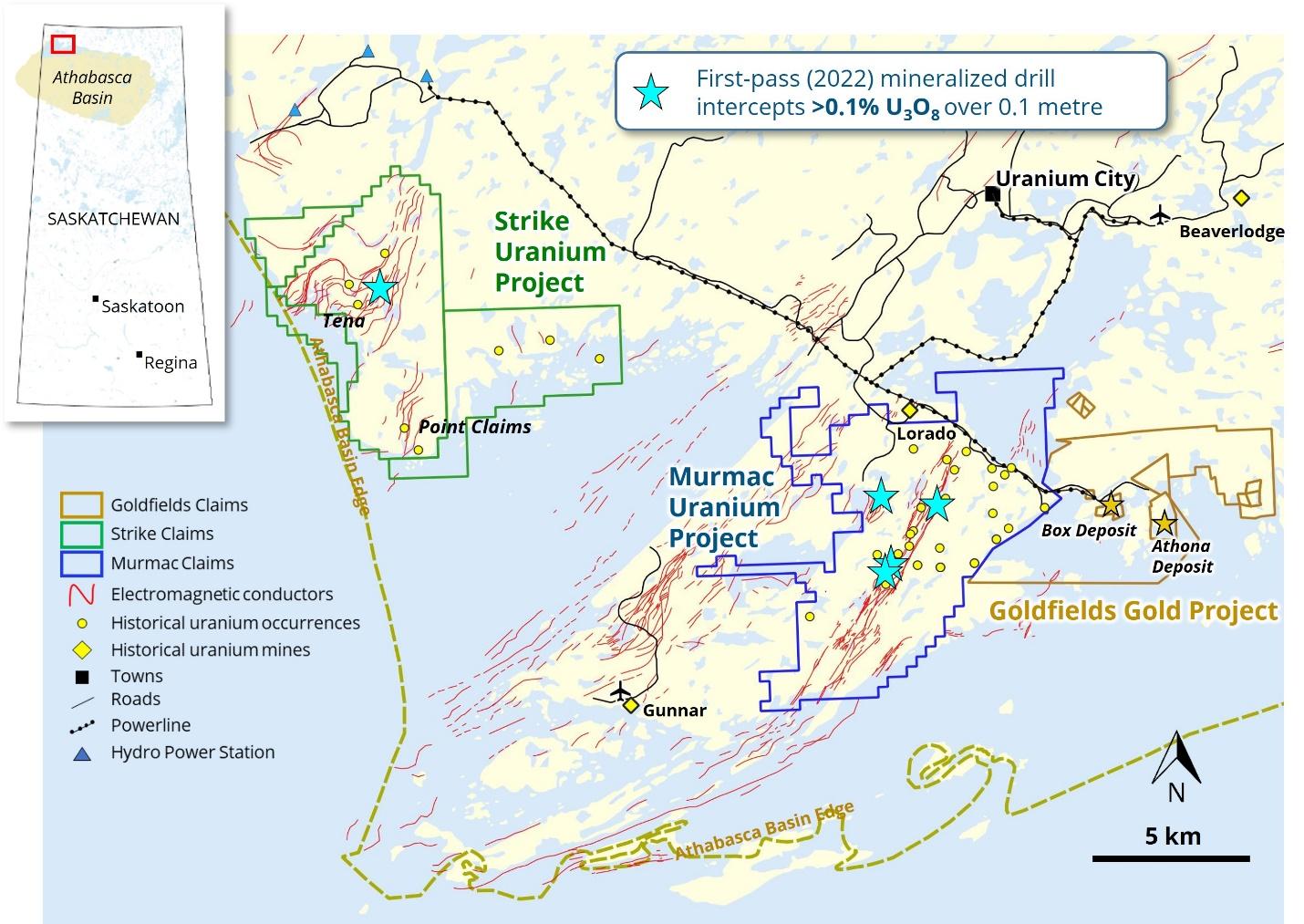 Fortune Bay Corp Strike Uranium Project Fortune Bay Corp