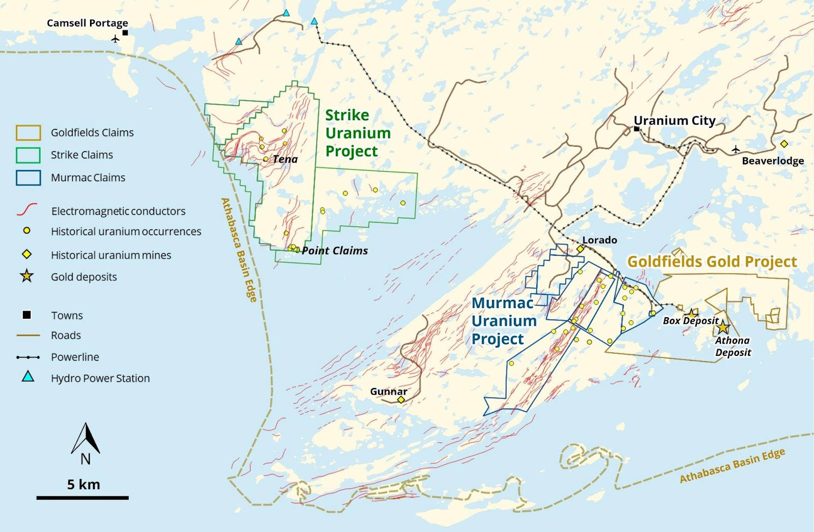 Intersects Nearsurface Elevated Radioactivity In Multiple Drill Holes