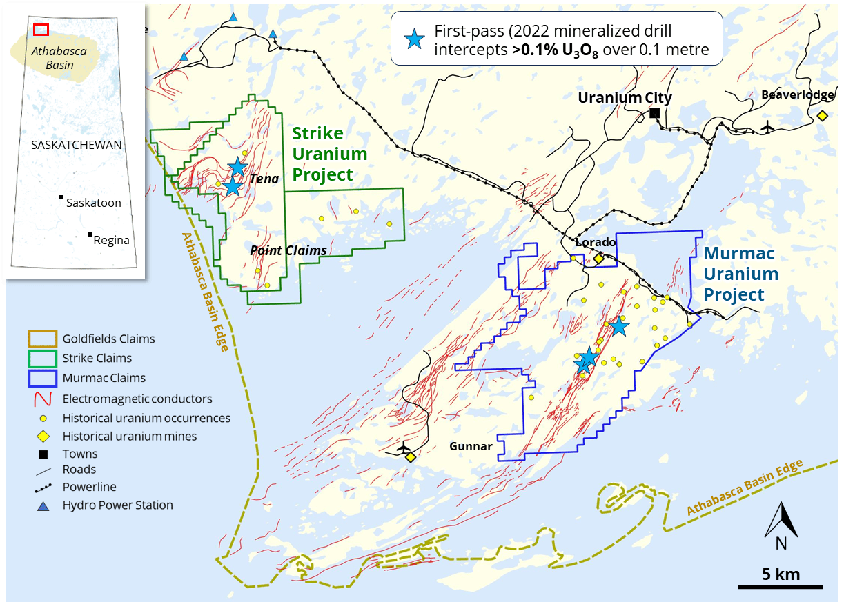 Fortune Bay Announces Option Agreement for the Murmac and Strike