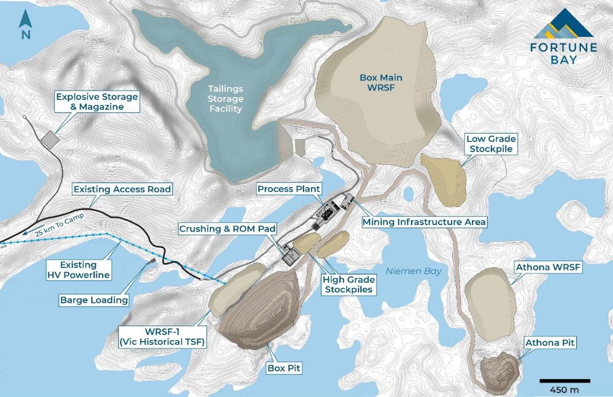 Goldfields Gold Project Fortune Bay Corp