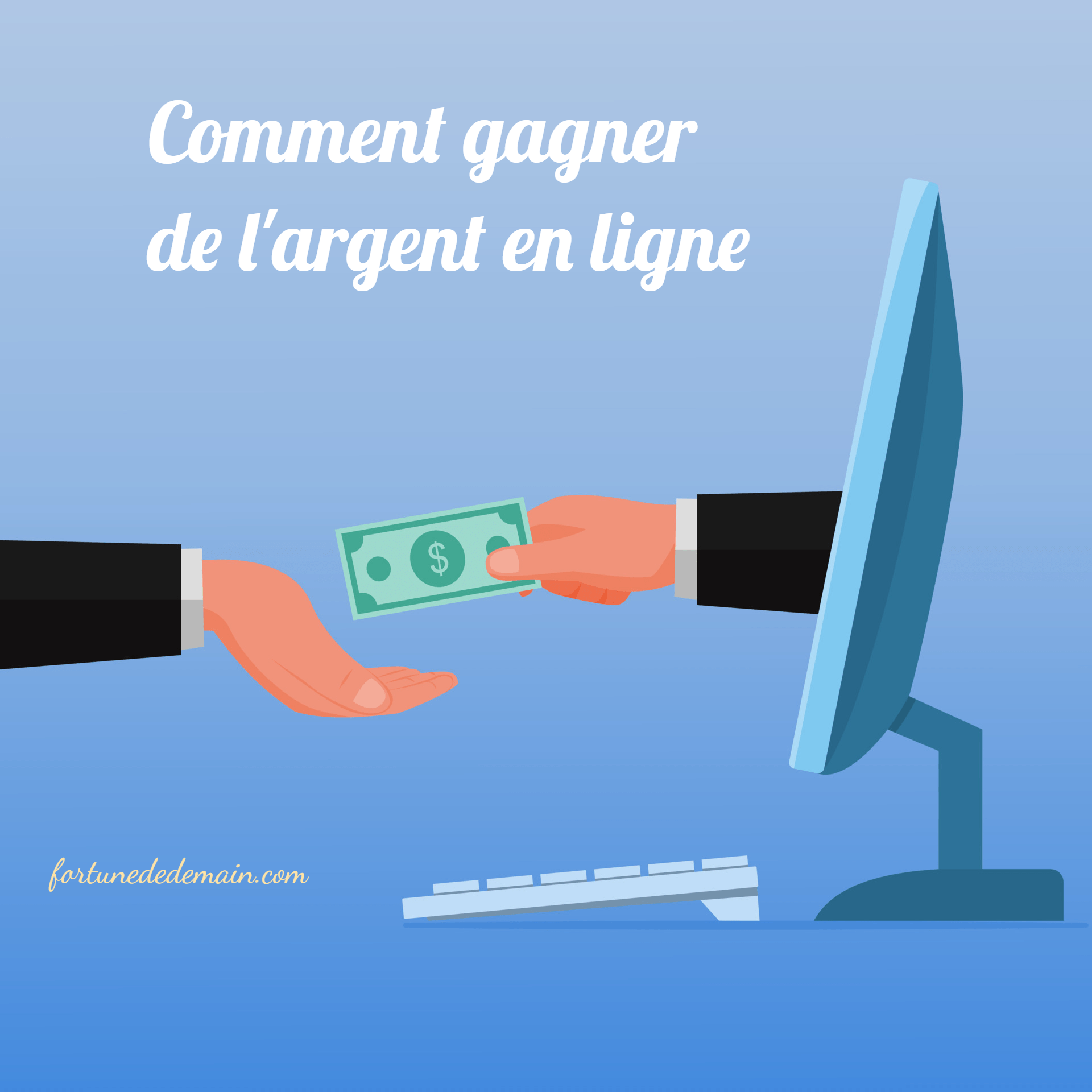 Comment gagner de l’argent en ligne en étant motivé
