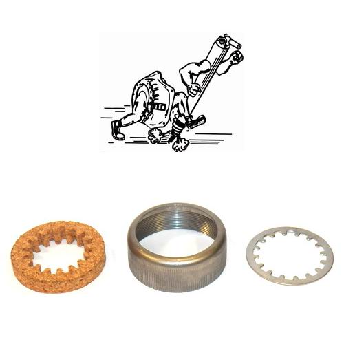 DUST CAP 1.375" x 16 SPLINE THREADED SLIP YOKE DUST CAP KIT SKU