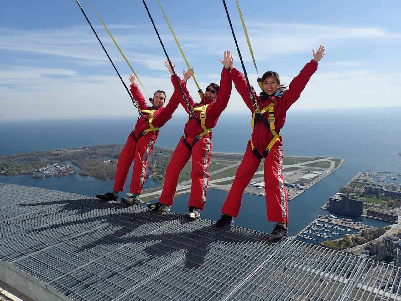CN Tower EdgeWalk Living on the Edge For Two, Please