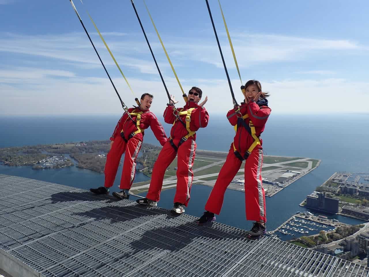 CN Tower EdgeWalk Living on the Edge For Two, Please