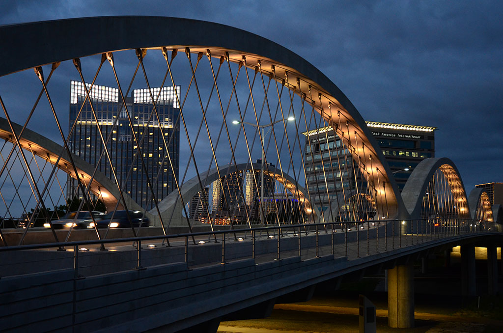 West 7th Street Bridge Architecture in Fort Worth