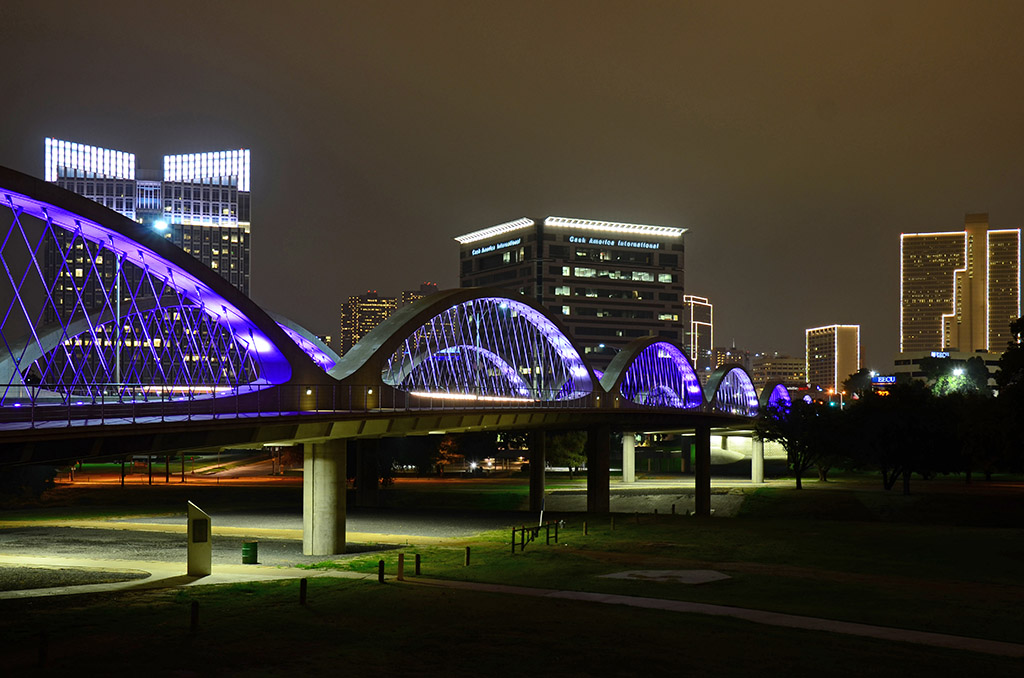 West 7th Street Bridge Architecture in Fort Worth
