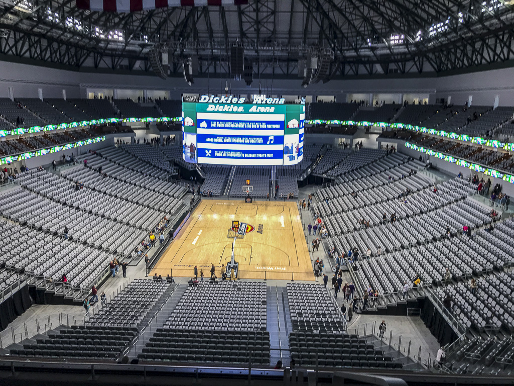 Dickies Arena Architecture in Fort Worth
