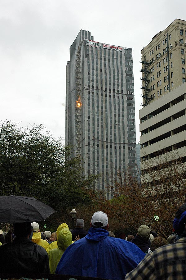 Landmark Tower Architecture in Downtown Fort Worth