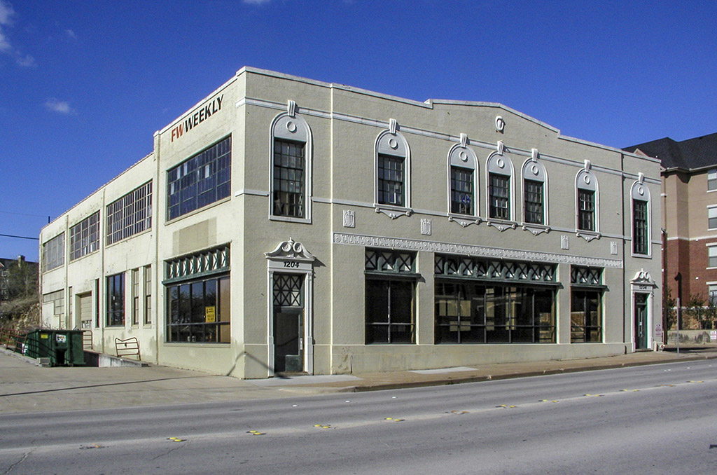 Packard Automobile Dealership Architecture in Fort Worth