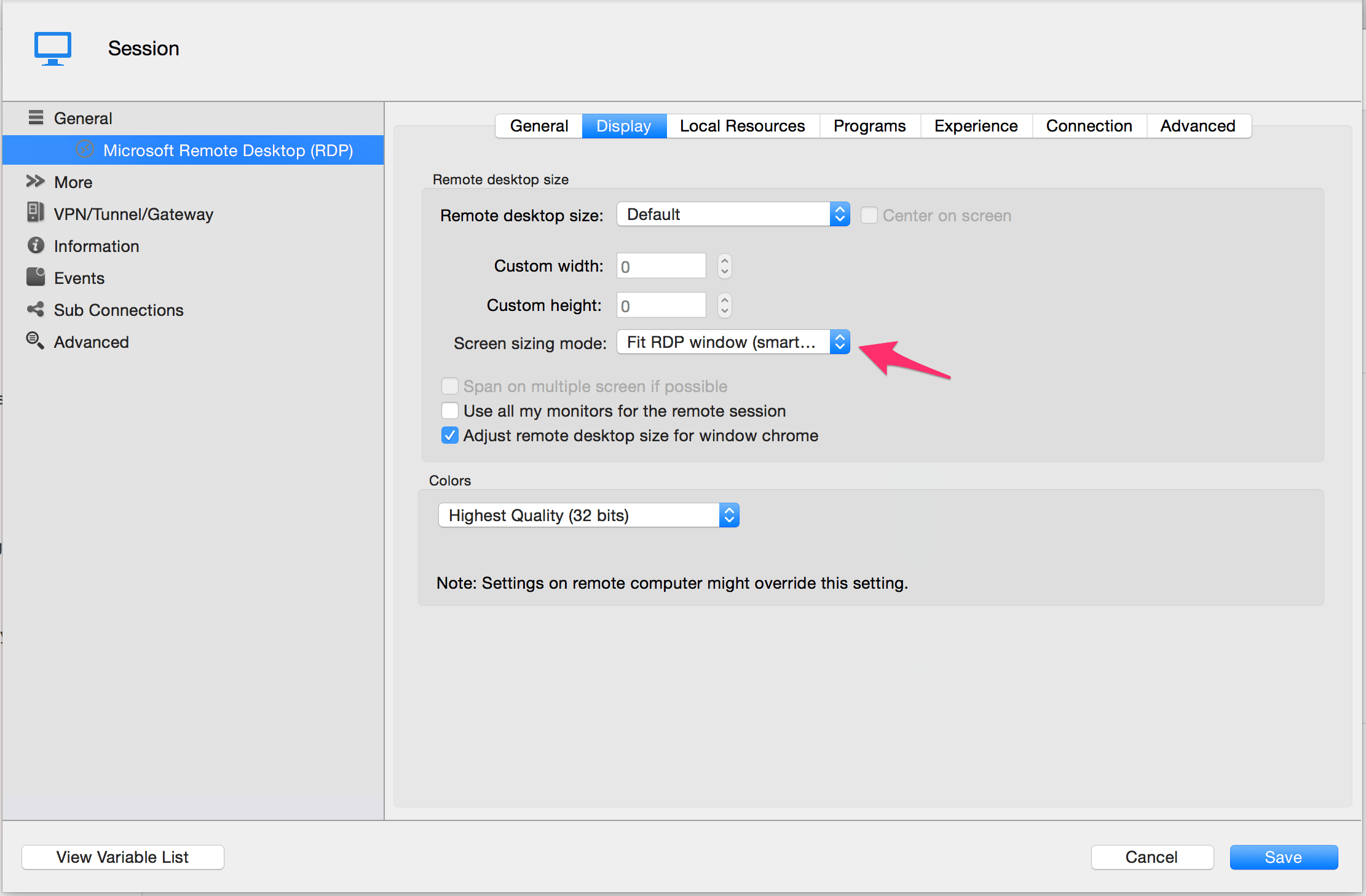 Zoom no longer works vertically