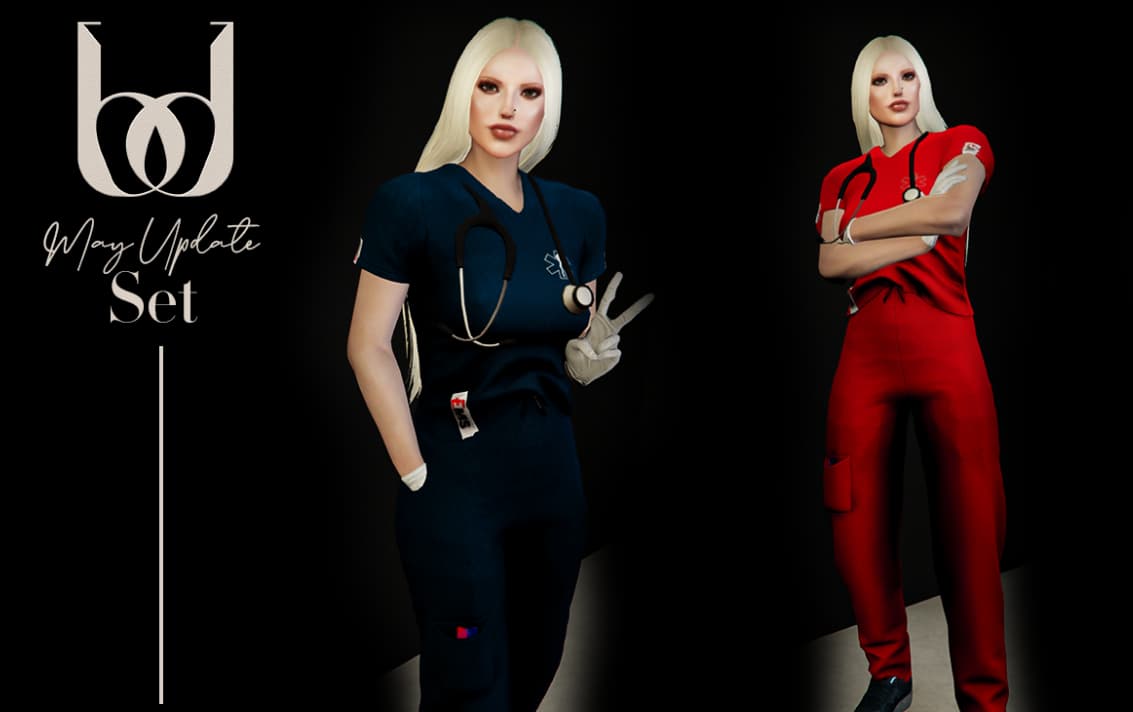 [CLOTH] EMS Cloth Pack F/M FiveM Releases Cfx.re Community(01)