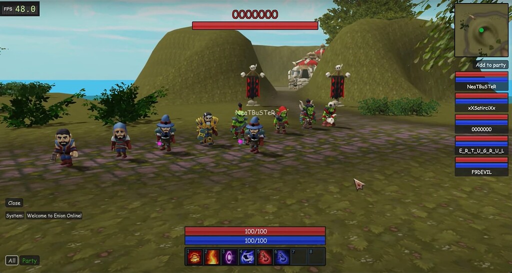 Enion Online The Epic PvP Battle between Orcs and Humans [MMORPGlike
