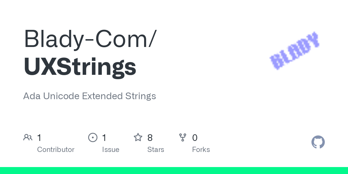 Unicode strings General Ada Forum