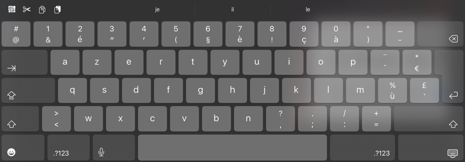 Switch to full keyboard when using Apple Pencil (iPad) Feedback for