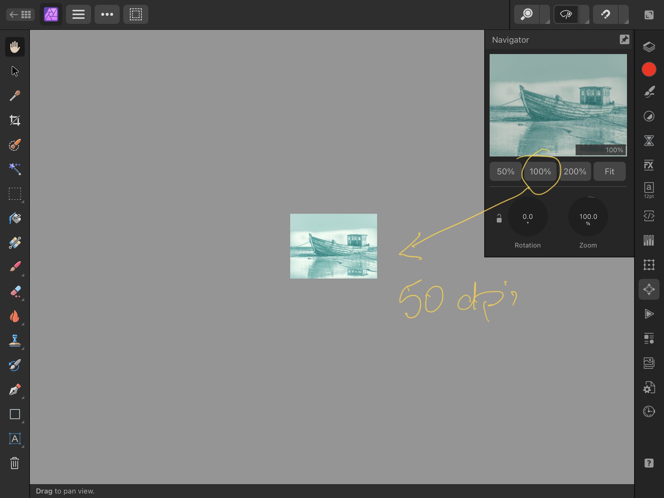 Resizing image in Photo Affinity on iPad Questions Affinity Forum
