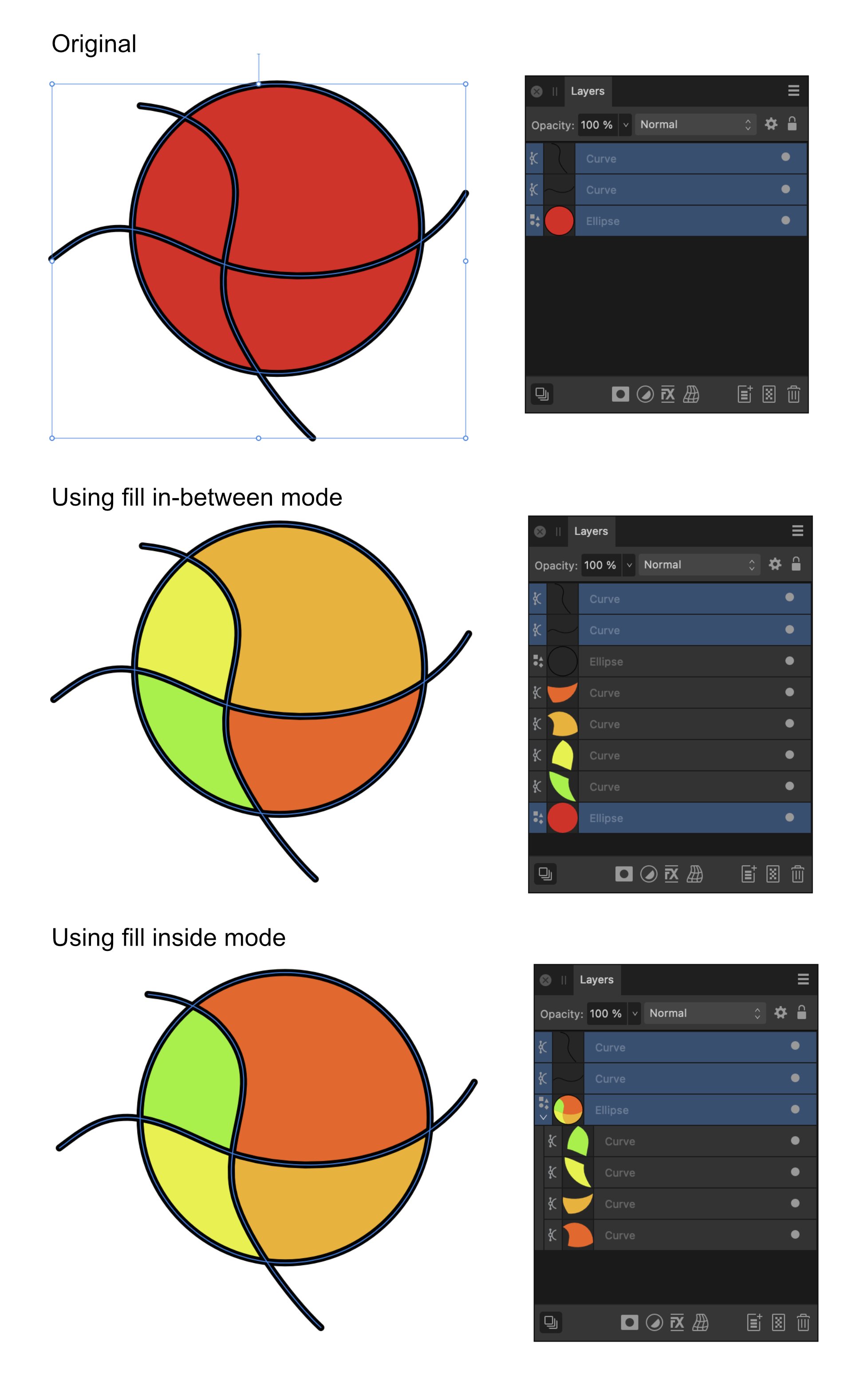 Vector Flood Fill [ARCHIVE] 2.4, 2.3, 2.2 & 2.1 Features and