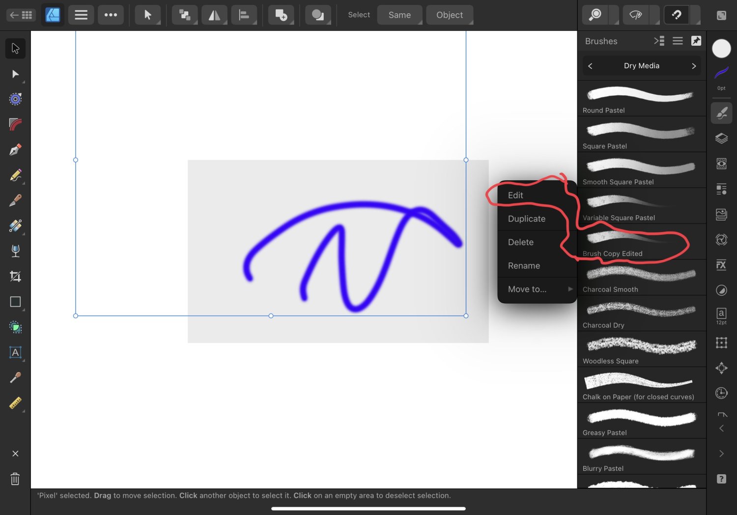 Delete a brush on iPad v2? Affinity on iPad Questions Affinity Forum