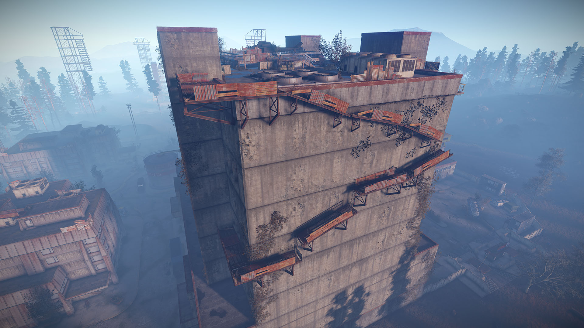 Rust launch site fuse locations