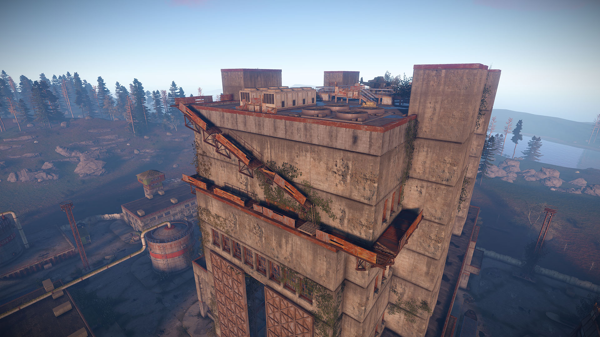 Rust launch site fuse locations