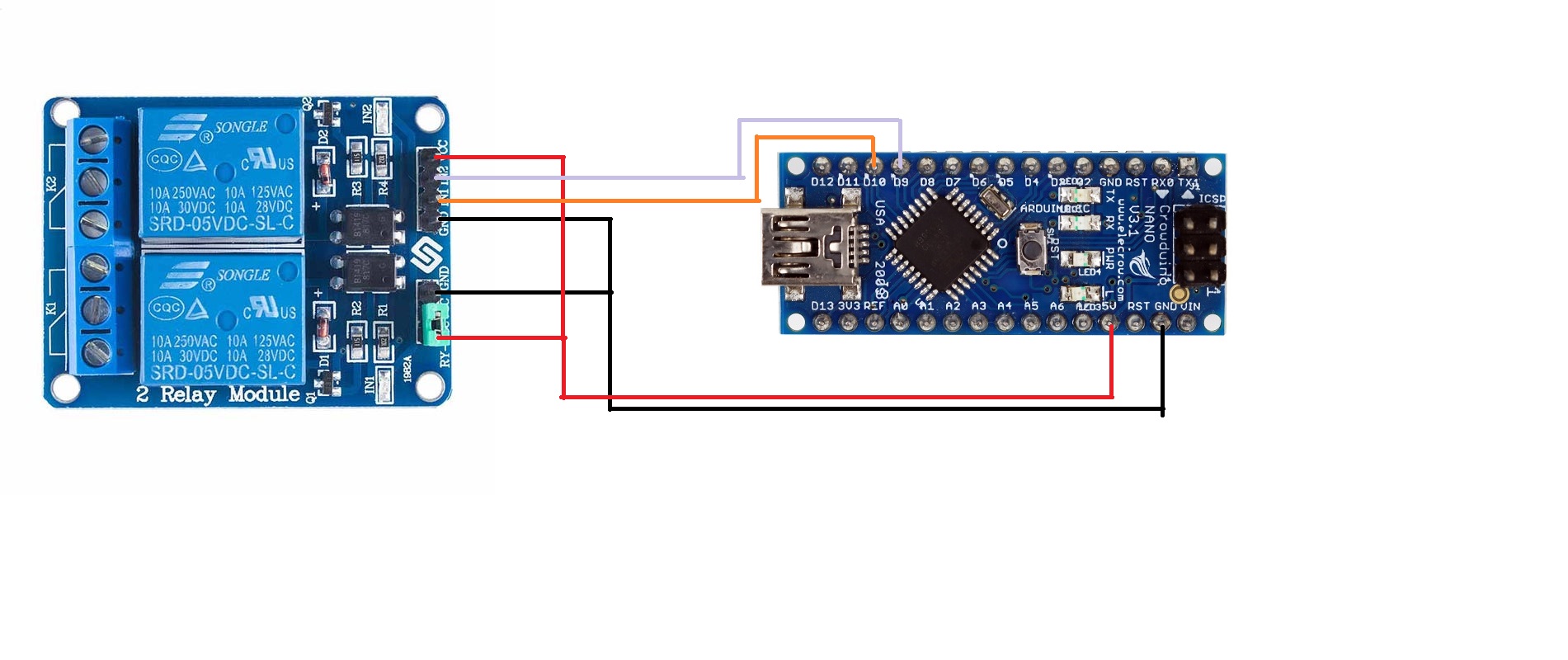 Two Channel Relay not turning off Hardware Arduino Forum