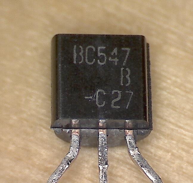 Transistor Naming Nomenclature Meaning of the "C27" in the "BC547B