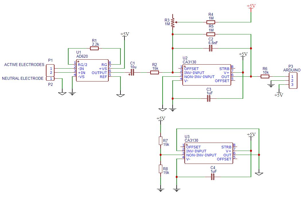 DIY EEG with Arduino schematic help! General Electronics Arduino