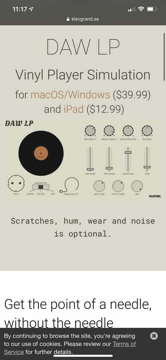 Vinyl Emulator — Audiobus Forum
