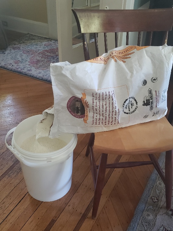 Best way to get flour out of 50 lb bags Baking Tools Breadtopia Forum