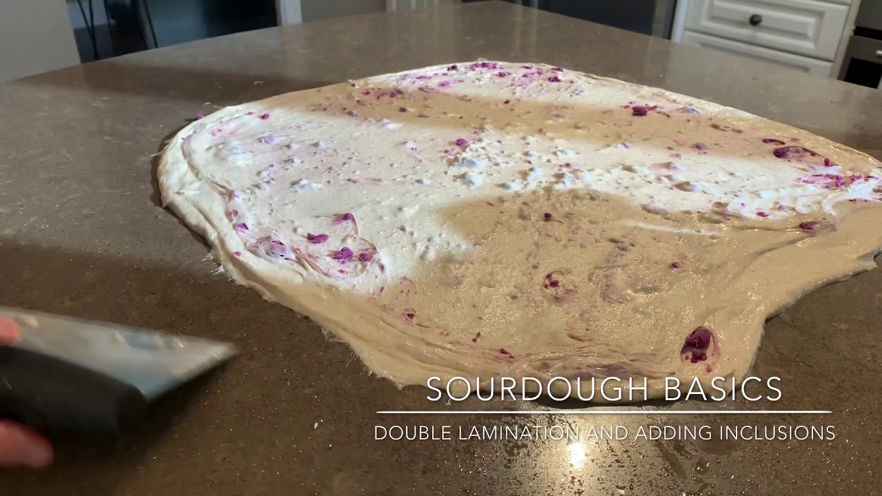 Double Lamination and Adding Inclusions Baking Techniques