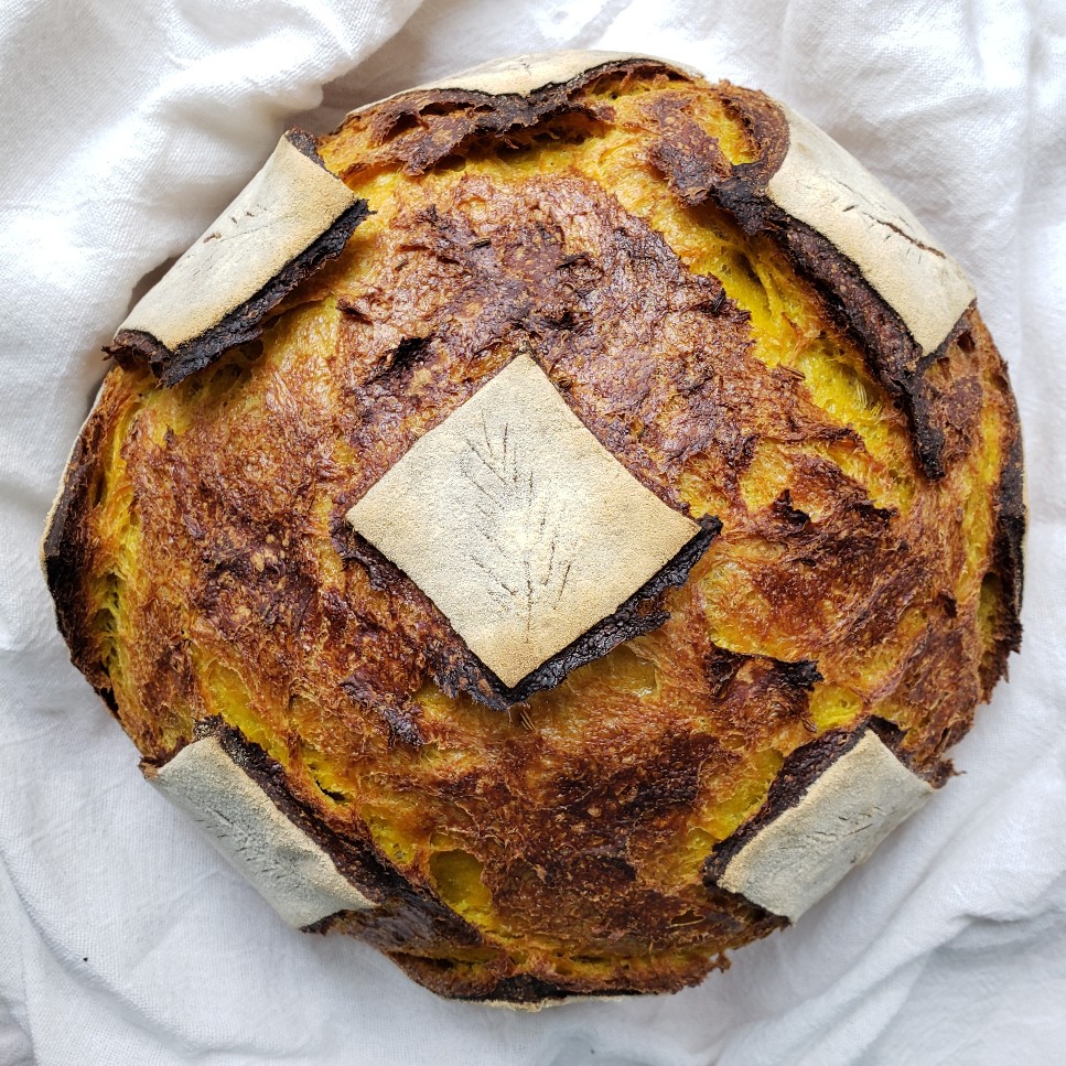 Turmeric Fennel Seeds and Black Pepper sourdough bread Reader Recipes