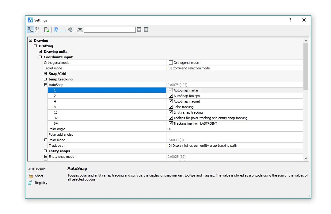 I have lost my snap marker BricsCAD Forum