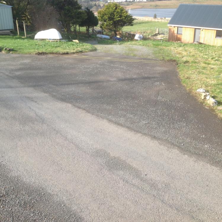 DIY cold tar just for potholes? Driveways