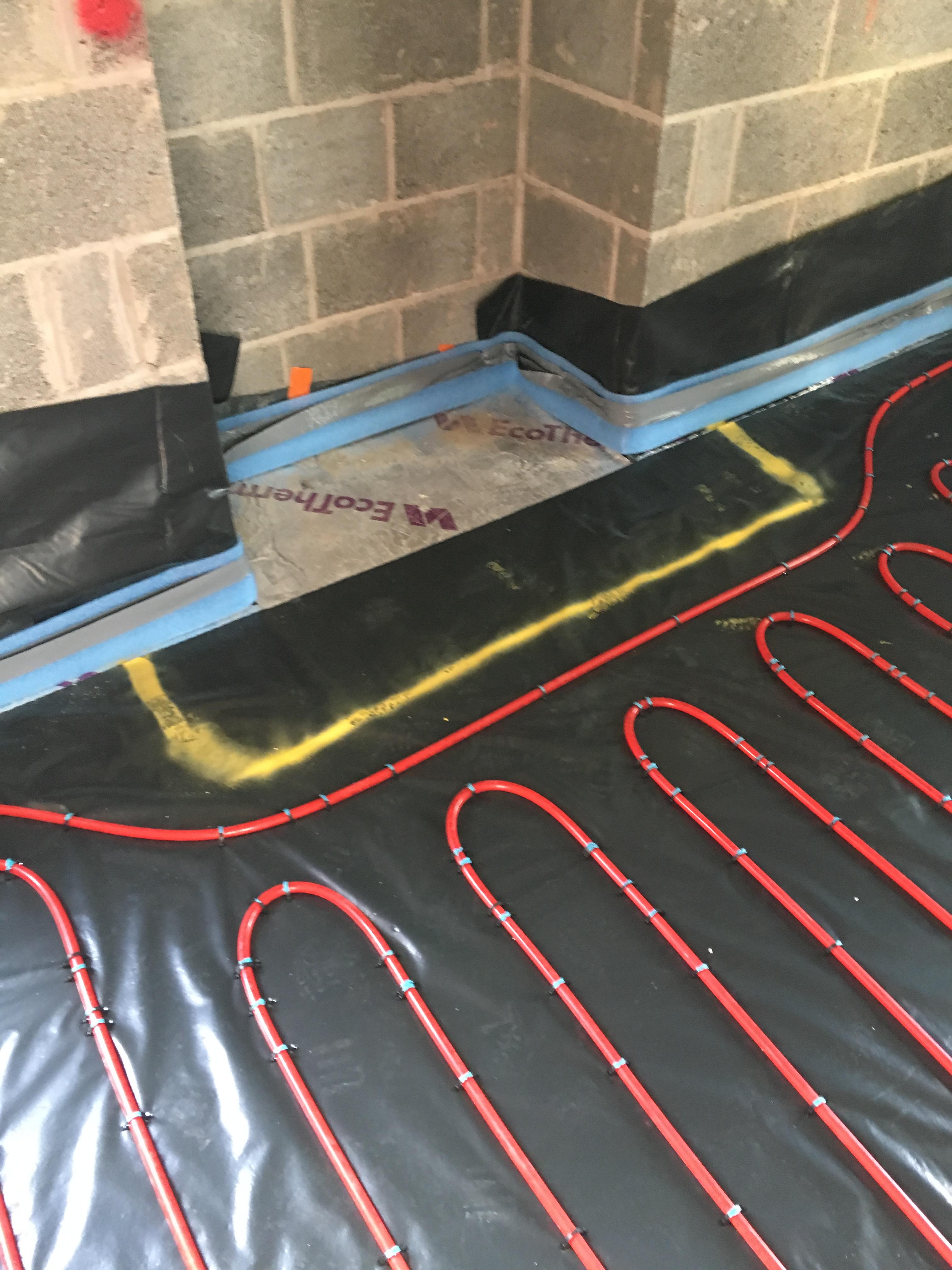 Vapour barrier Underfloor Heating