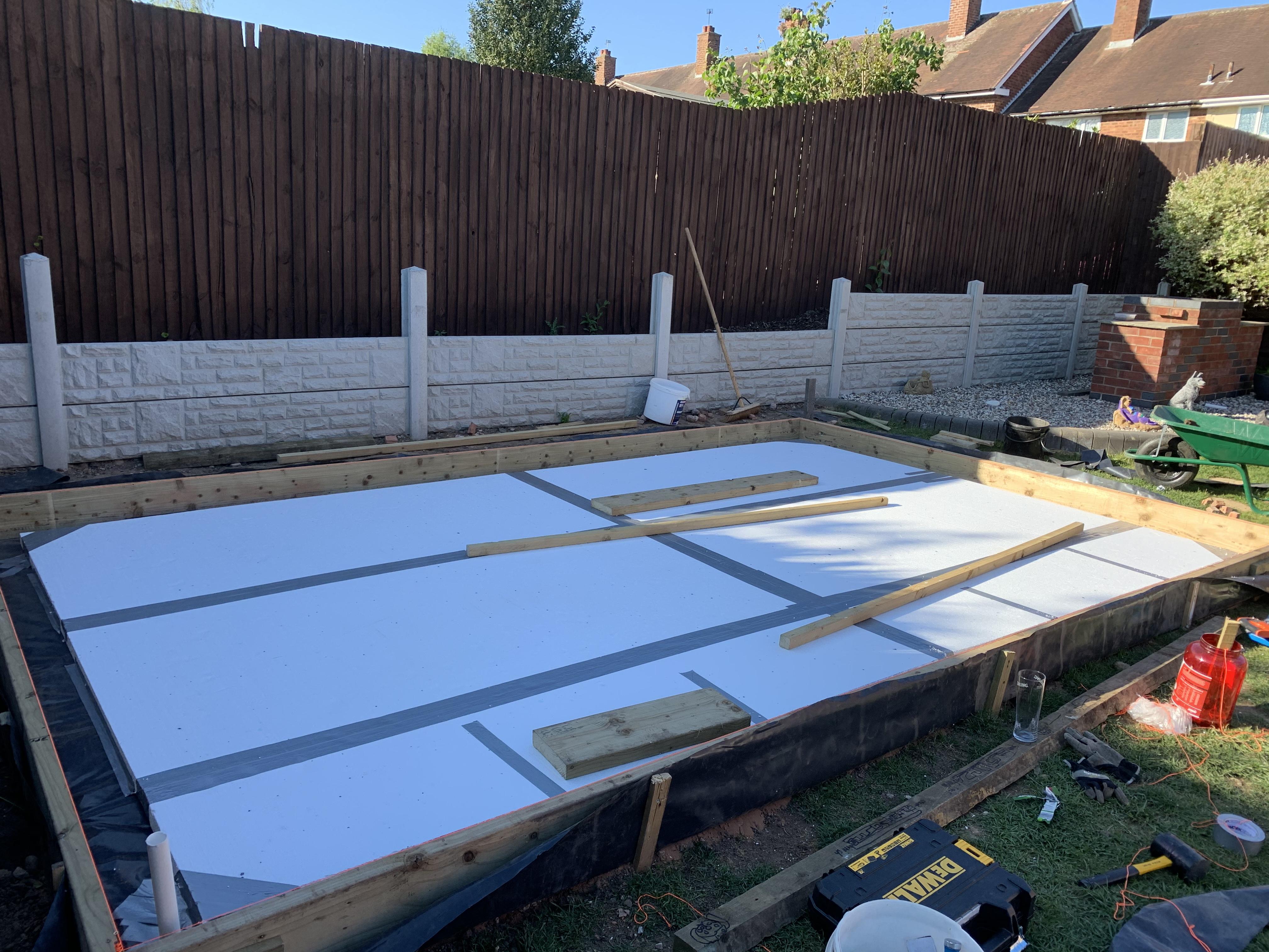 Garden studio foundation Foundations