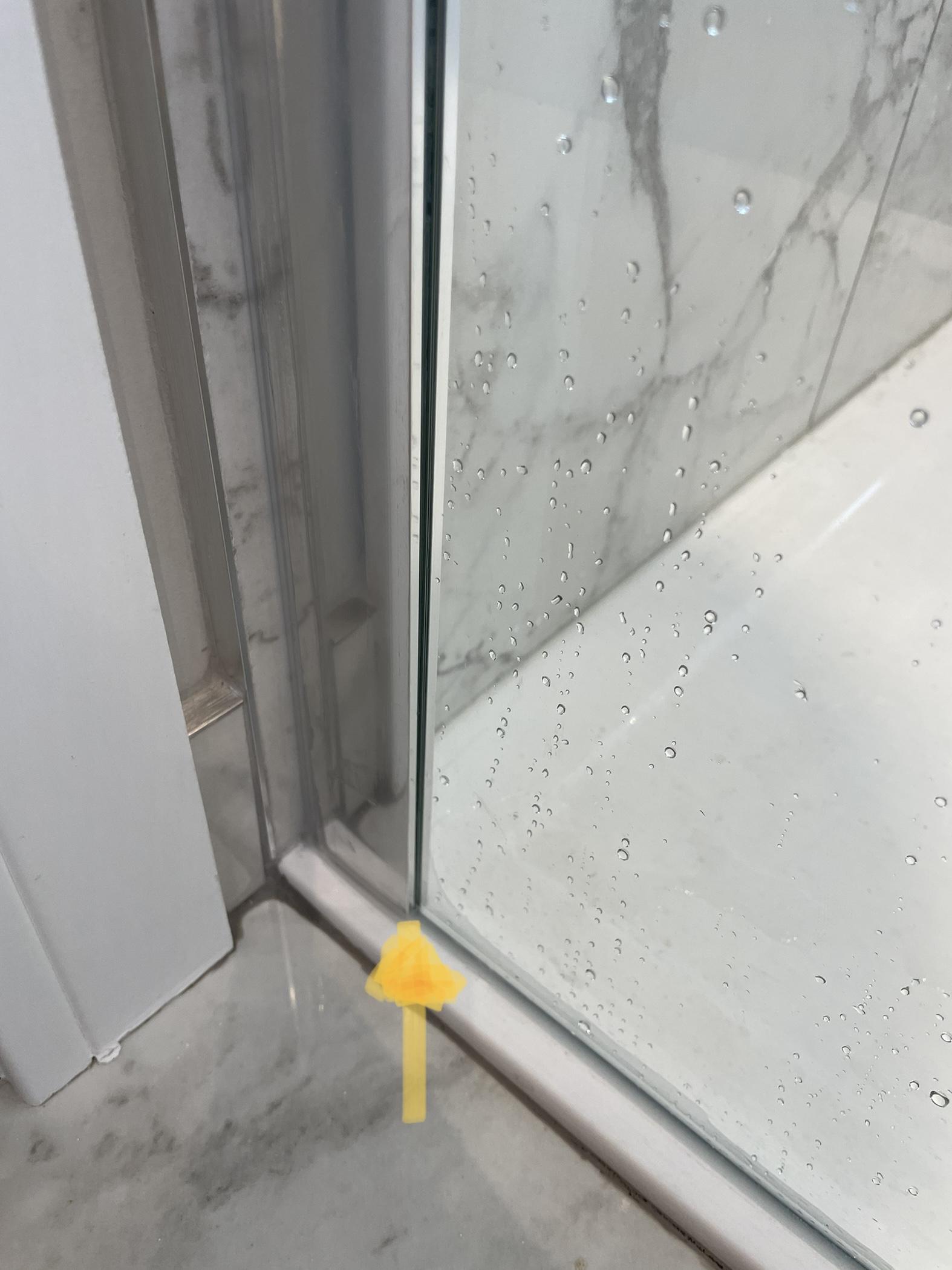 Leaking shower screen Bathrooms, Ensuites & Wetrooms
