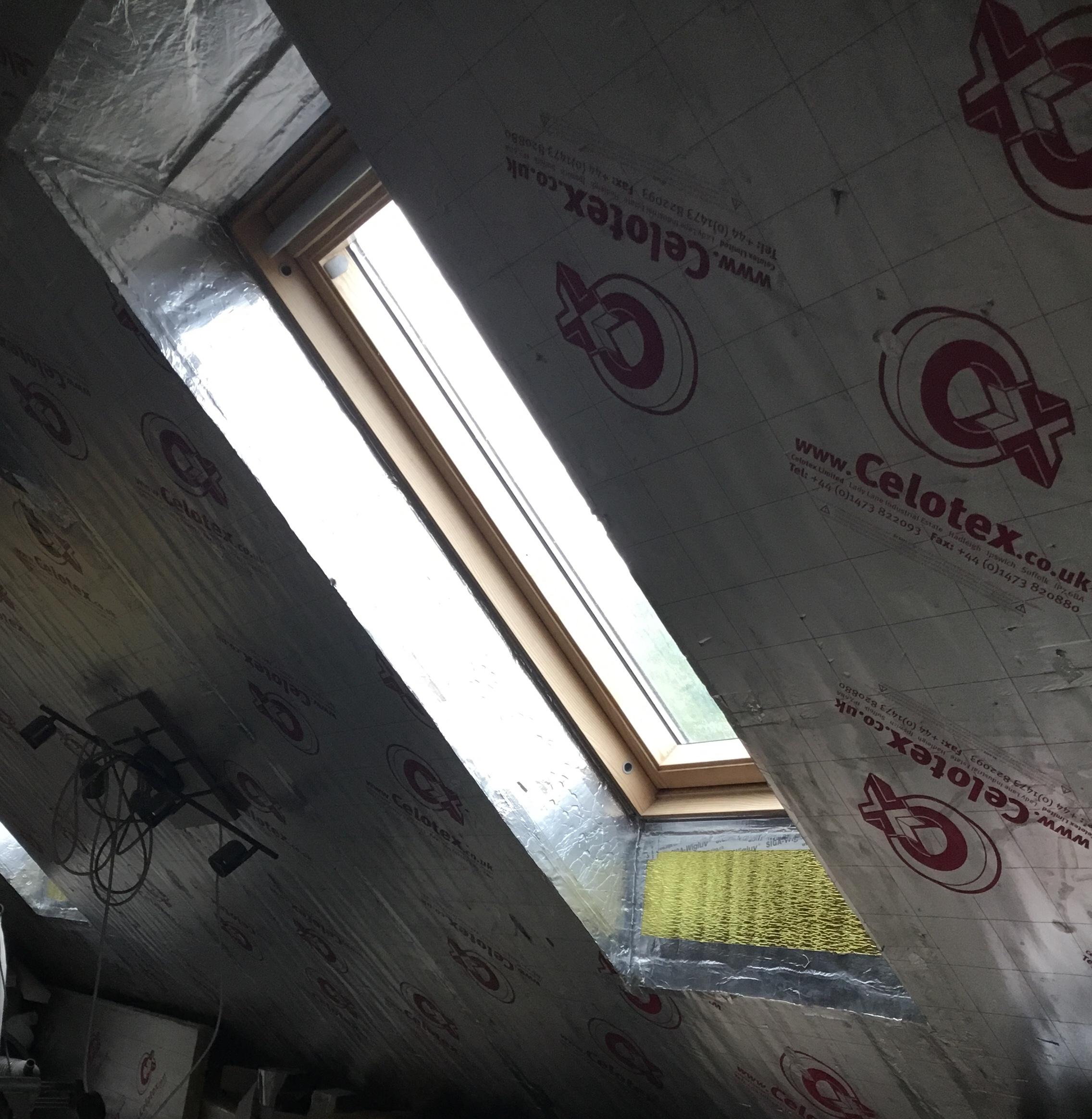 Velux rooflights and window openings Windows & Glazing