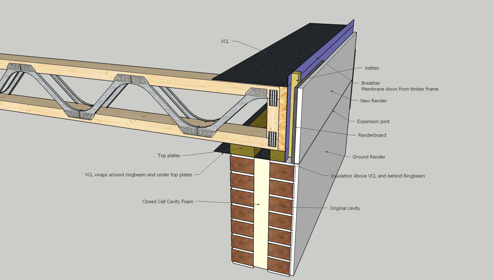 Timber frame on top of cavity wall Page 2 Timber Frame BuildHub
