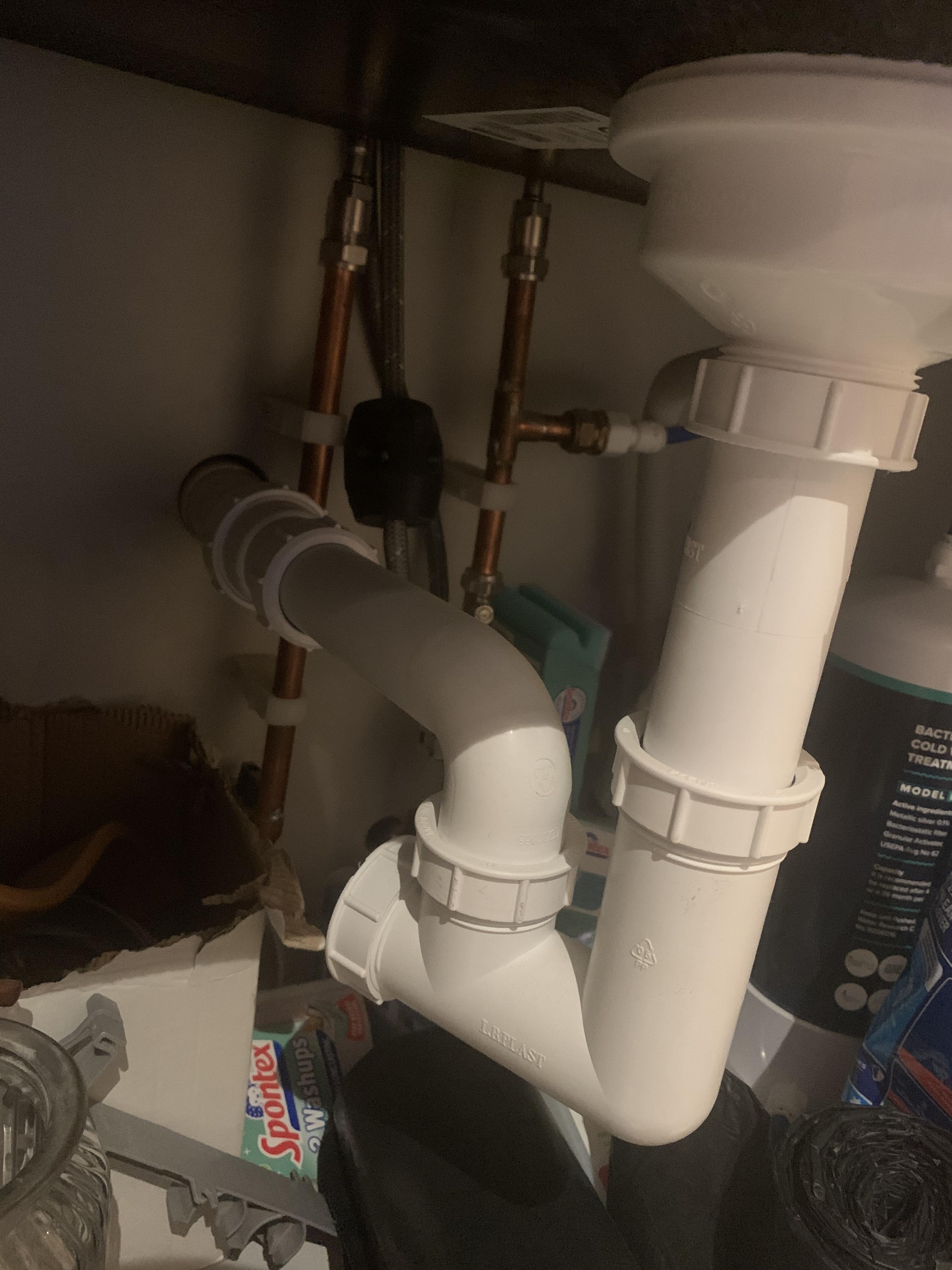 Weird gurgling sound coming from kitchen tap General Plumbing