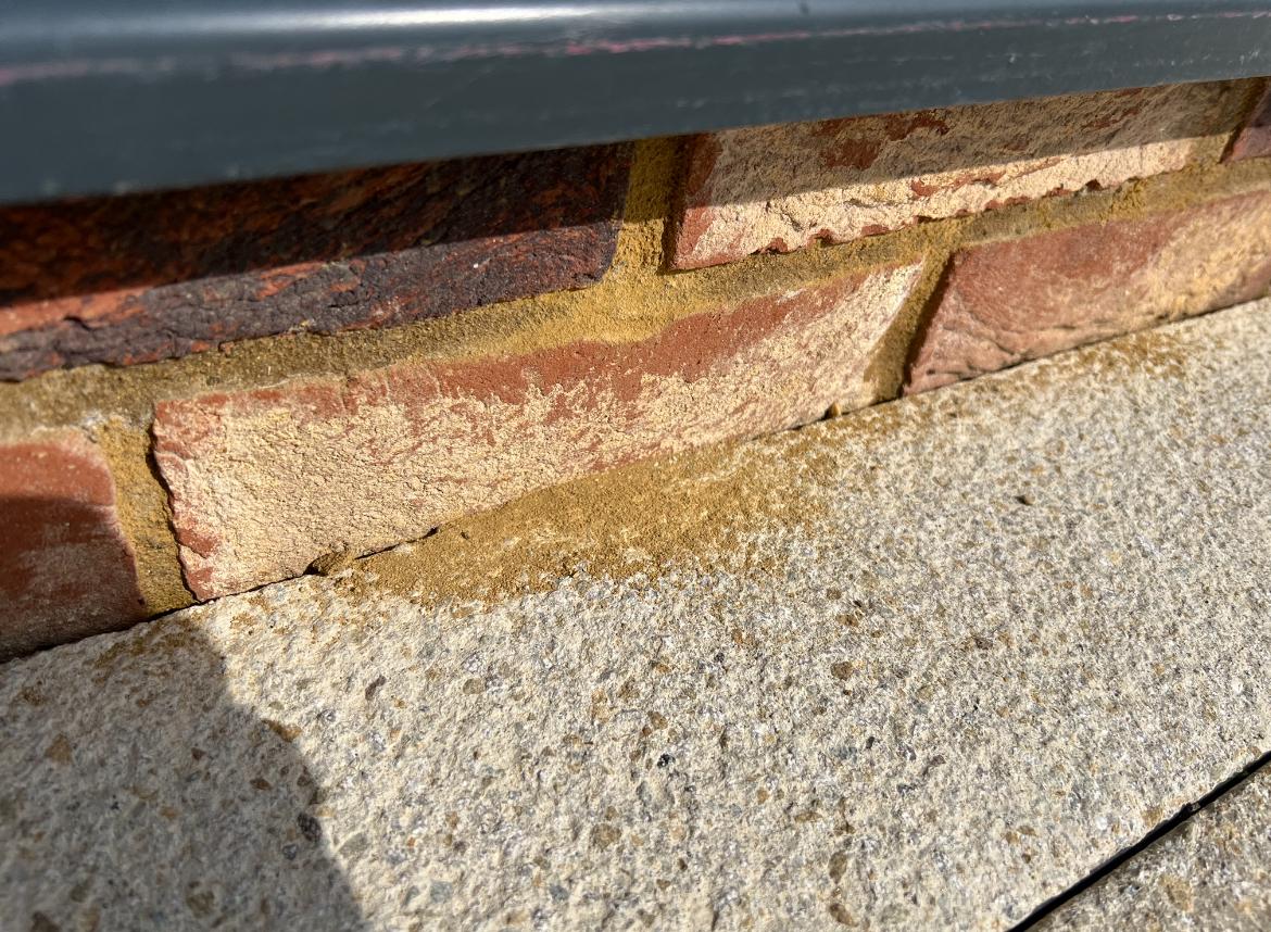 16 mortar used below DPC Foundations