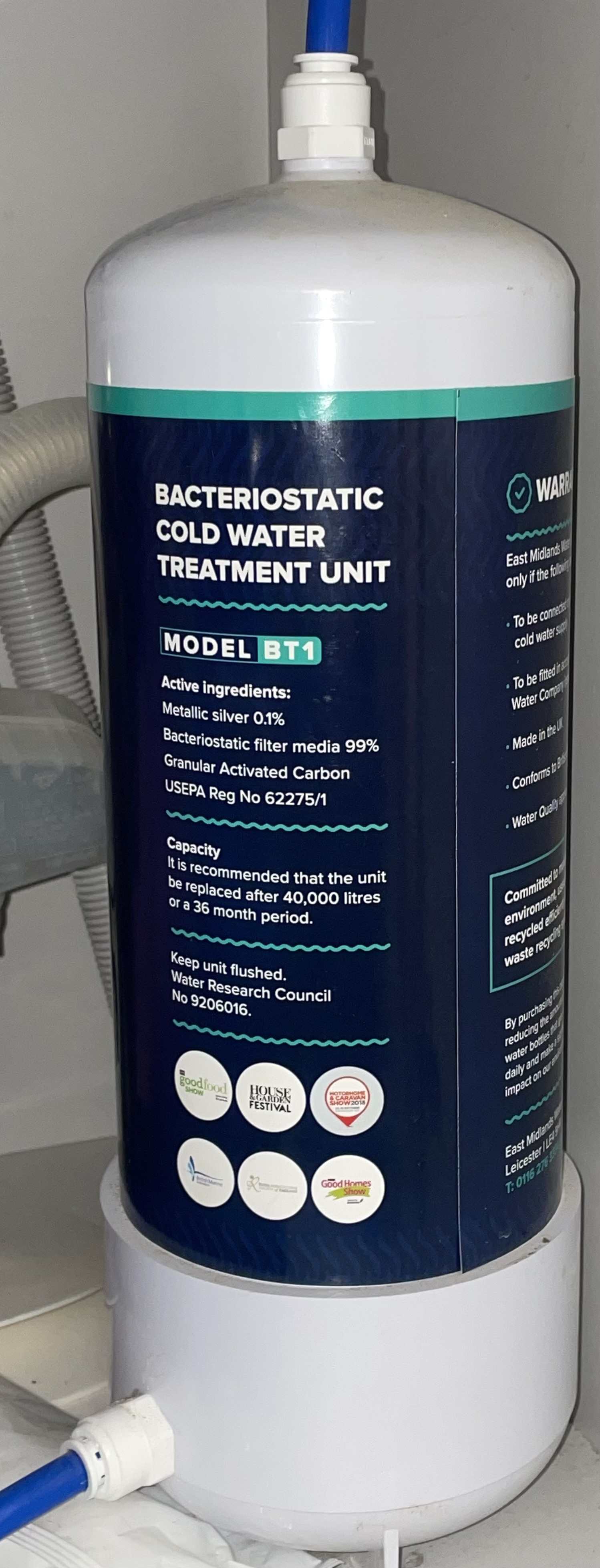 How much to pay for drinking water filtration General Plumbing