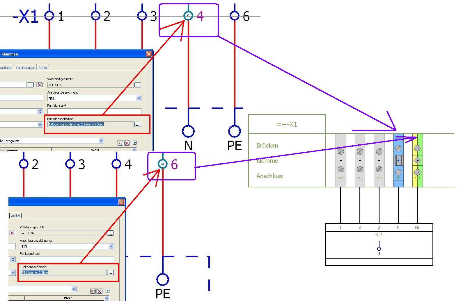 Grafik für Klemmenanschlußplan ändern (Elektrotechnik/EPLAN Electric P8