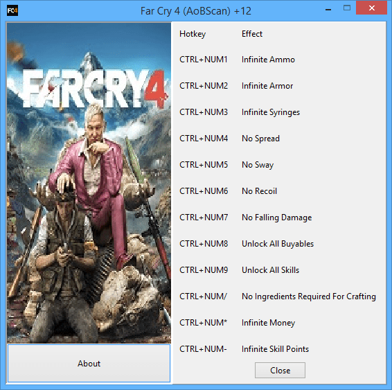 Far cry 4 cheats billakb