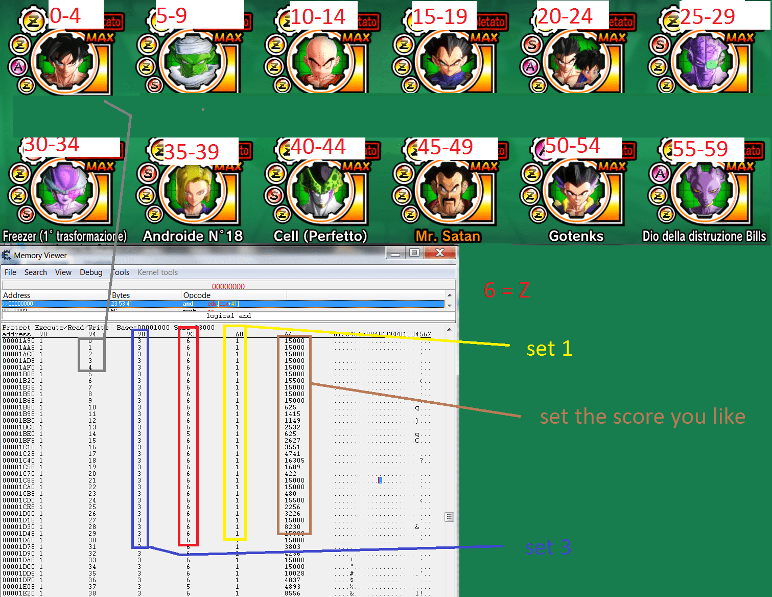 Cheat Engine :: View topic - Xenoverse Save Editing