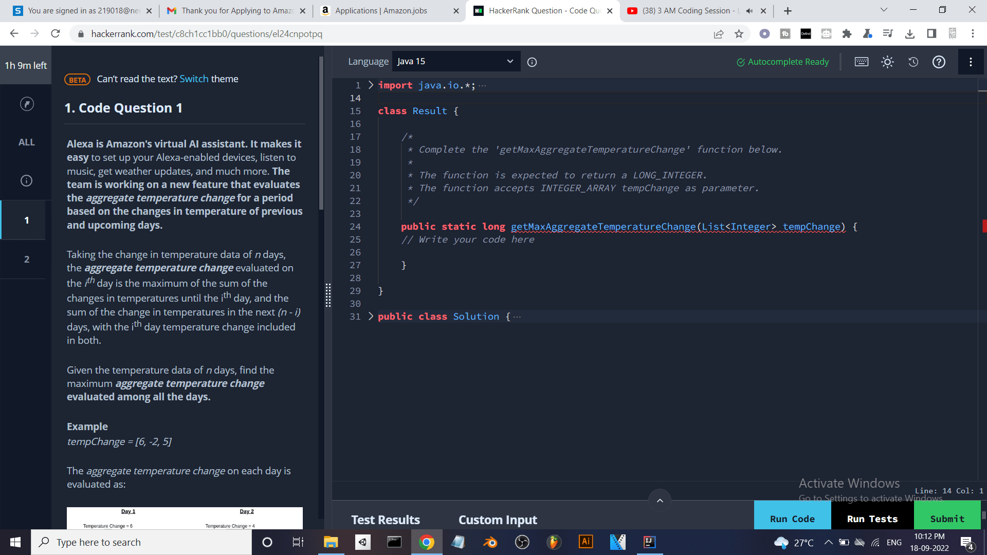 Amazon coding test Java Code with Mosh Forum