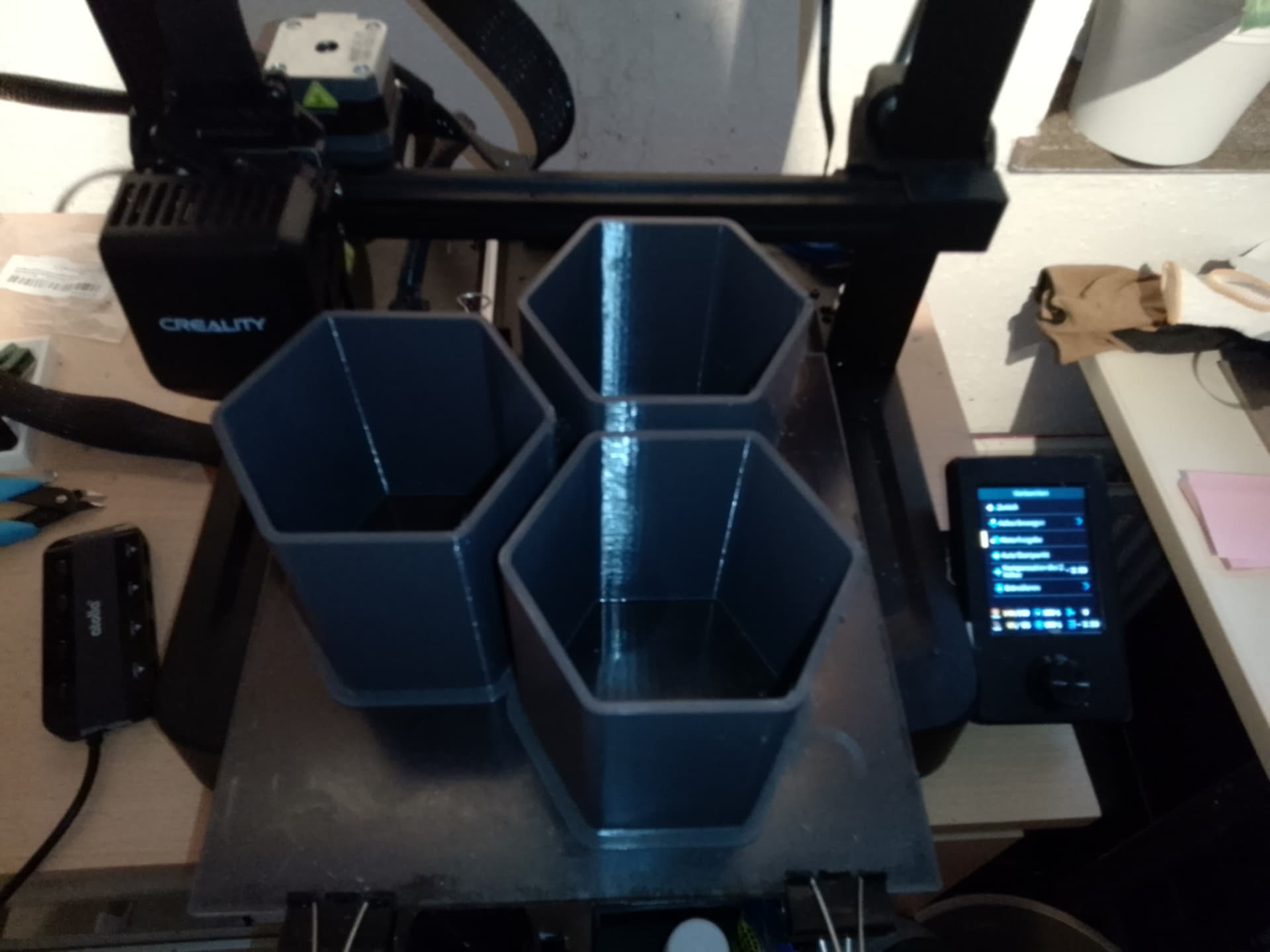 Ugly ZSeam when printing with a 1mm Nozzle Creality Ender3 V3 KE/SE