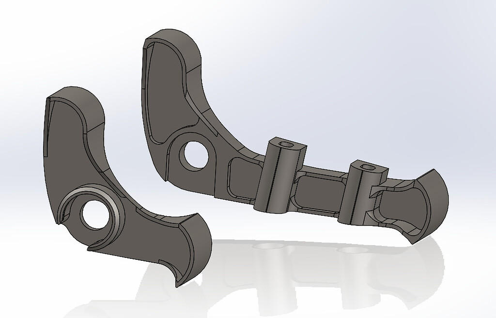 Integrated Flat Mount Dropout (Snap ring/UDH) Paragon Official