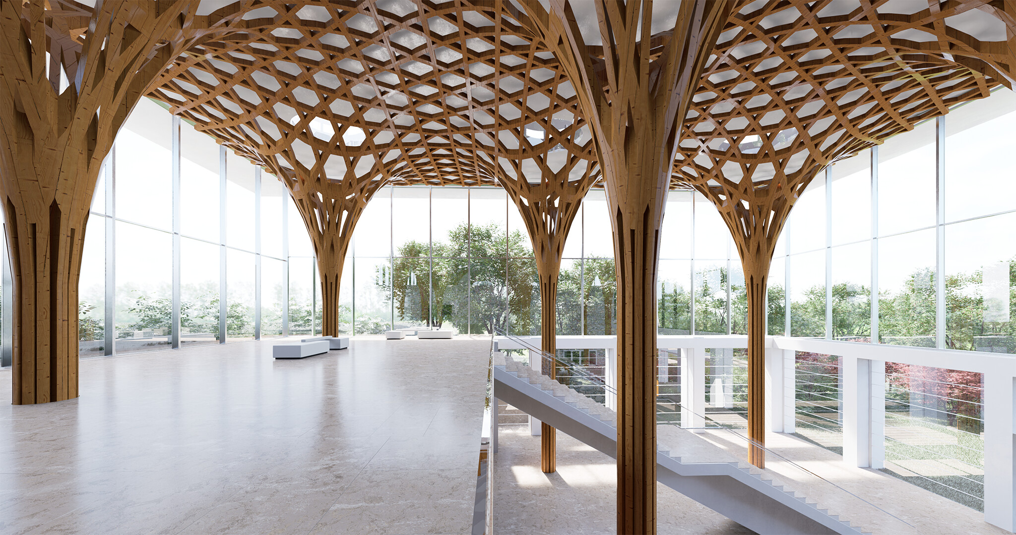 [D5RenderChallenge] Nine Bridges Country Club Gallery D5 RENDER FORUM